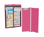 WhiteCoat Clipboard® Vertical - Pink Nursing Edition