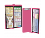 WhiteCoat Clipboard® Vertical - Pink Occupational Therapy Edition