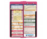 WhiteCoat Clipboard® Vertical - Pink Pediatric Edition
