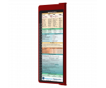 WhiteCoat Clipboard® Vertical - Red Medical Edition