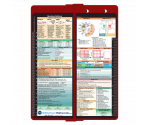 WhiteCoat Clipboard® Vertical - Red Medical Edition