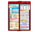 WhiteCoat Clipboard® Vertical - Red Nursing Edition
