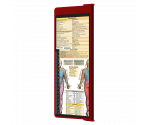 WhiteCoat Clipboard® Vertical - Red Occupational Therapy Edition