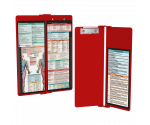 WhiteCoat Clipboard® Vertical - Red Occupational Therapy Edition