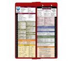 WhiteCoat Clipboard® Vertical - Red Pharmacy Edition