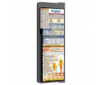 WhiteCoat Clipboard® Vertical - Silver EMT Edition