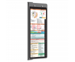 WhiteCoat Clipboard® Vertical - Silver Medical Edition