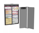 WhiteCoat Clipboard® Vertical - Silver Medical Edition