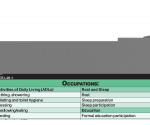 WhiteCoat Clipboard® Vertical - Silver Occupational Therapy Edition