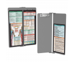 WhiteCoat Clipboard® Vertical - Silver Occupational Therapy Edition