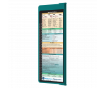 WhiteCoat Clipboard® Vertical - Teal Medical Edition