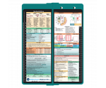 WhiteCoat Clipboard® Vertical - Teal Medical Edition