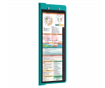 WhiteCoat Clipboard® Vertical - Teal Medical Edition
