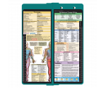 WhiteCoat Clipboard® Vertical - Teal Occupational Therapy Edition