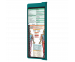 WhiteCoat Clipboard® Vertical - Teal Occupational Therapy Edition