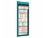 WhiteCoat Clipboard® Vertical - Teal Occupational Therapy Edition
