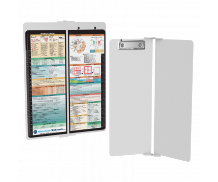 WhiteCoat Clipboard® Vertical - White Medical Edition