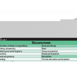 WhiteCoat Clipboard® Vertical - White Occupational Therapy Edition