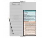 WhiteCoat Clipboard® Vertical - White Occupational Therapy Edition