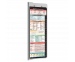 WhiteCoat Clipboard® Vertical - White Occupational Therapy Edition