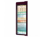 WhiteCoat Clipboard® Vertical - Wine Medical Edition