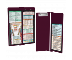 WhiteCoat Clipboard® Vertical - Wine Occupational Therapy Edition
