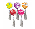 Witty Nurse Button Badge Reel Pack