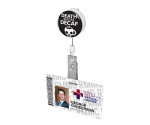 Death Before Decaf Button Badge Reel 