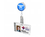 Trust Me I'm the Doctor Button Badge Reel 