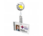 Main Squeeze Button Badge Reel