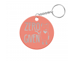 Zero Fox Given Circle Keychain