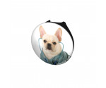 French Bulldog Doctor Stethoscope Button