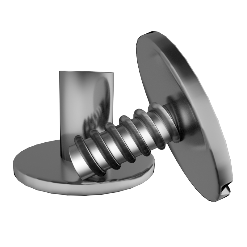 1 4 Steel Chicago Screw Large 