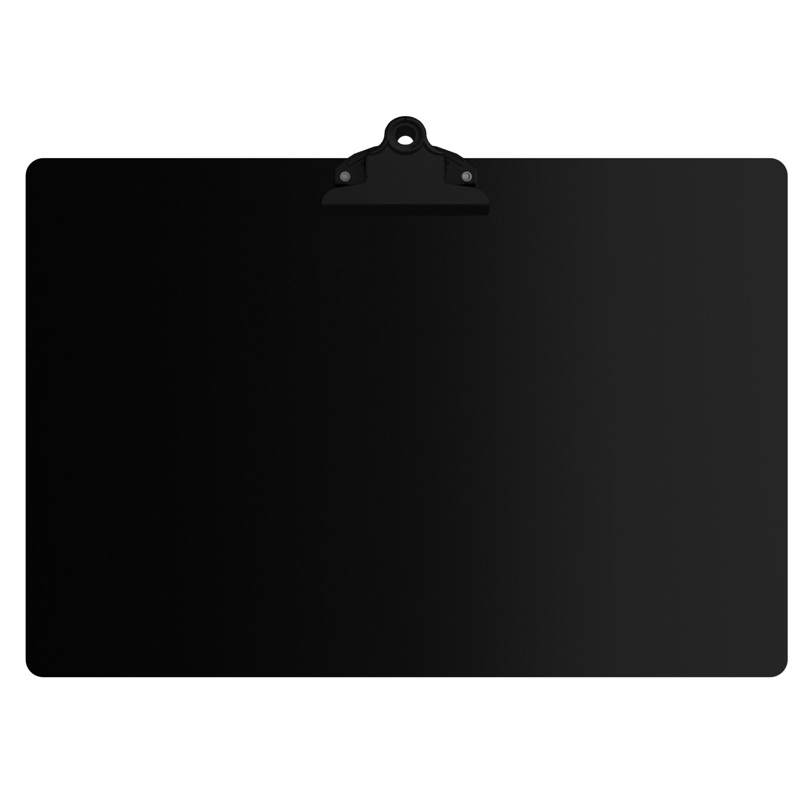 Blackout Aluminum 17 x11 Ledger Clipboard with Butterfly Clip