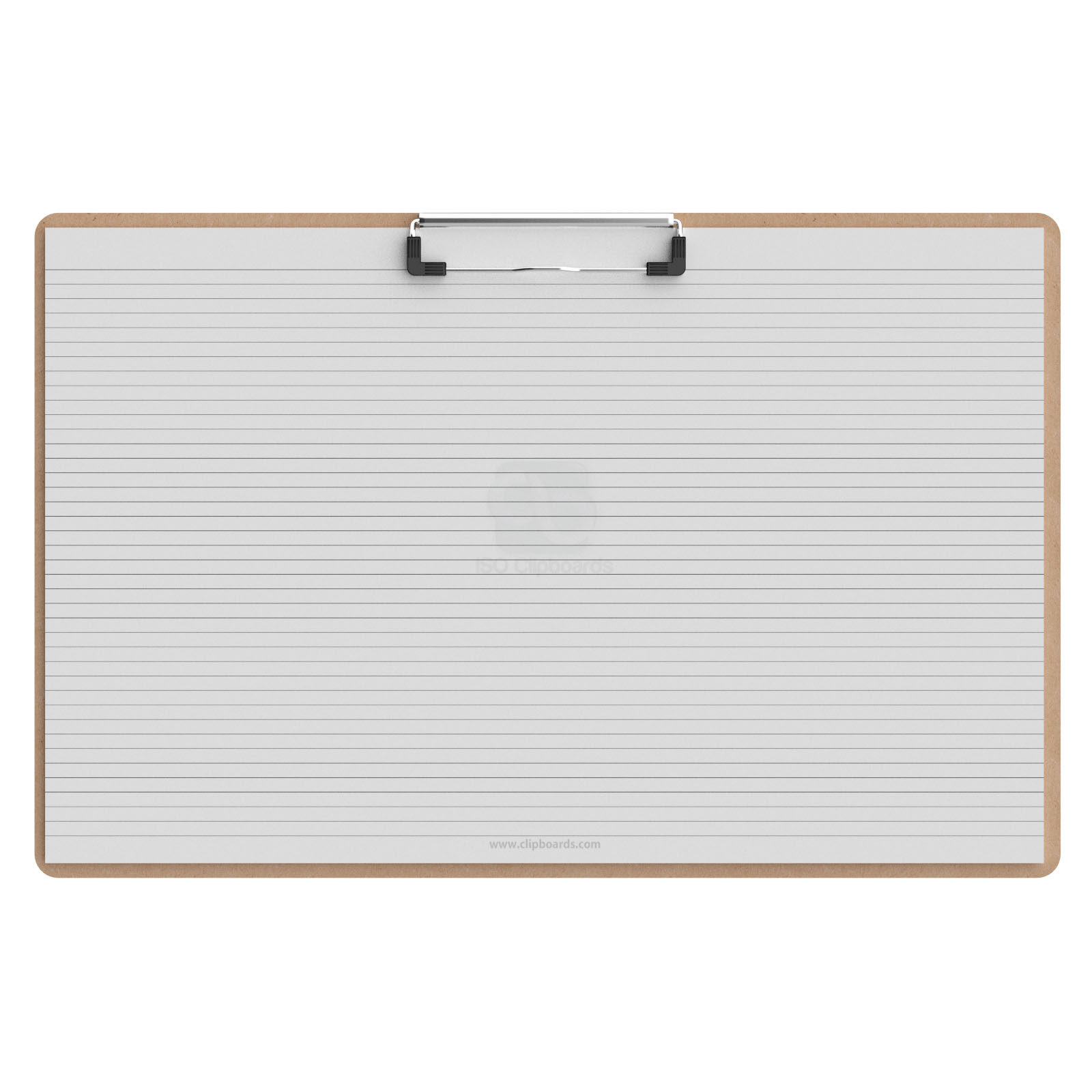 Horizontal Ledger 17 x 11 MDF Clipboard