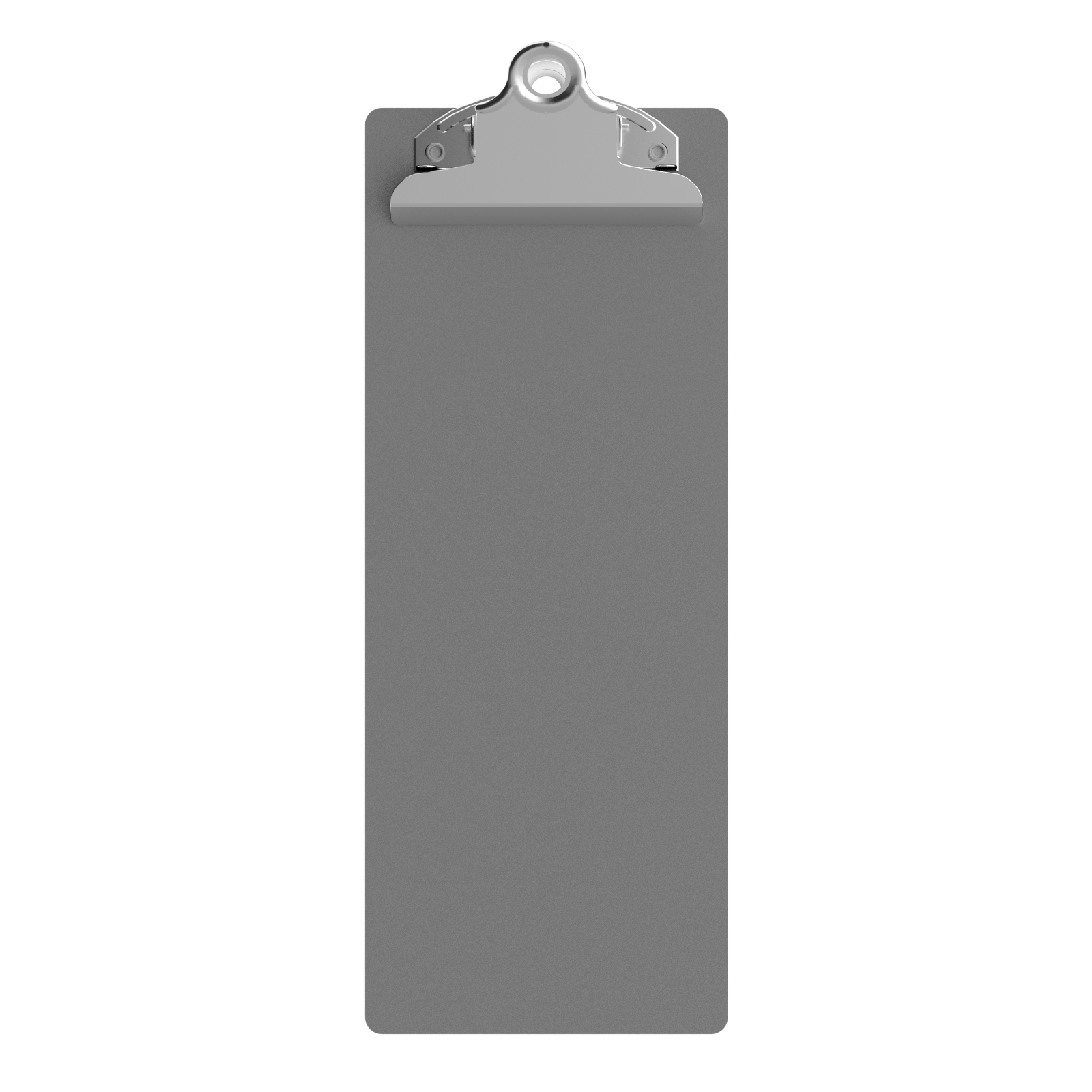 4.25 x 11 Aluminum Server Clipboard Silver