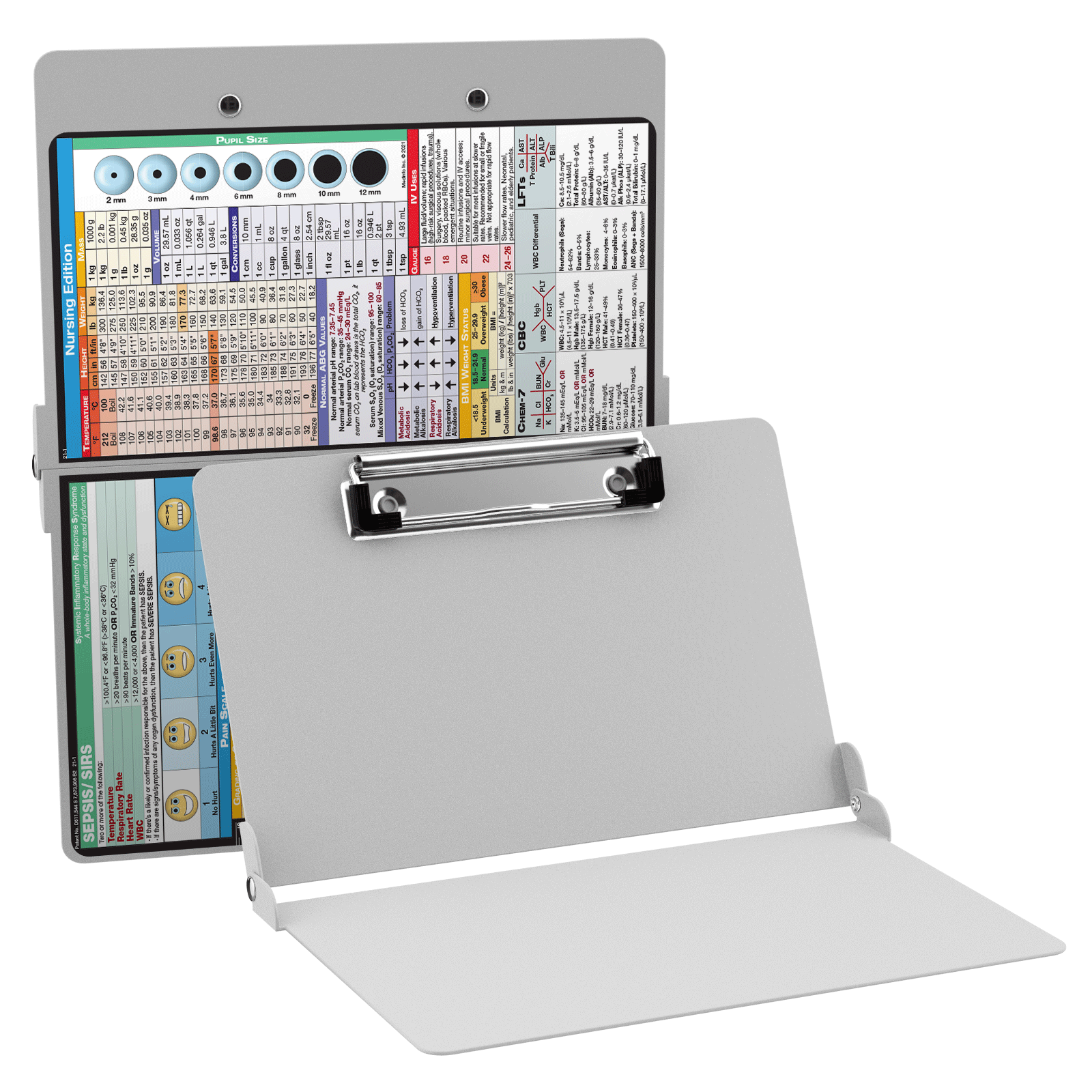 WhiteCoat Clipboard WHITE Nursing Edition