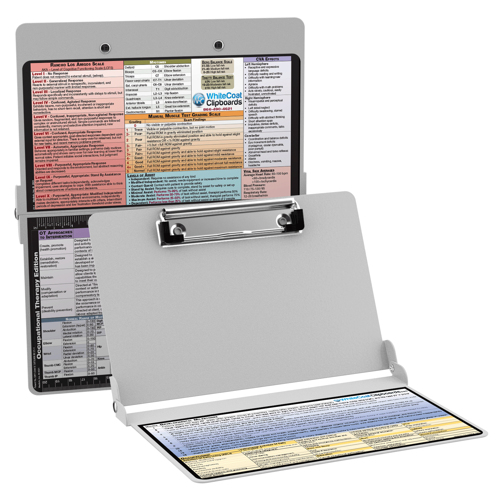 WhiteCoat Clipboard WHITE Occupational Therapy Edition